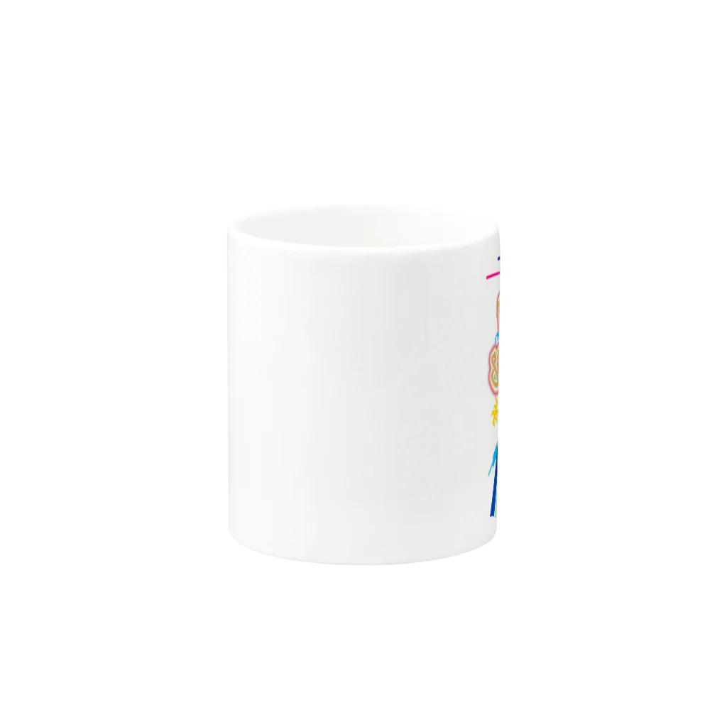 AURA_HYSTERICAのBuy high, sell higher Mug :other side of the handle