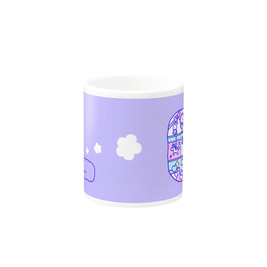 リコペマの部屋：ゆめのなか Mug :other side of the handle