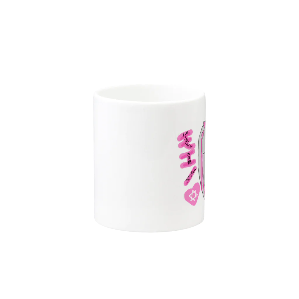 萌乃莉奈＠モエノブランドの萌乃莉奈公式グッズ（萌乃莉奈監督） Mug :other side of the handle