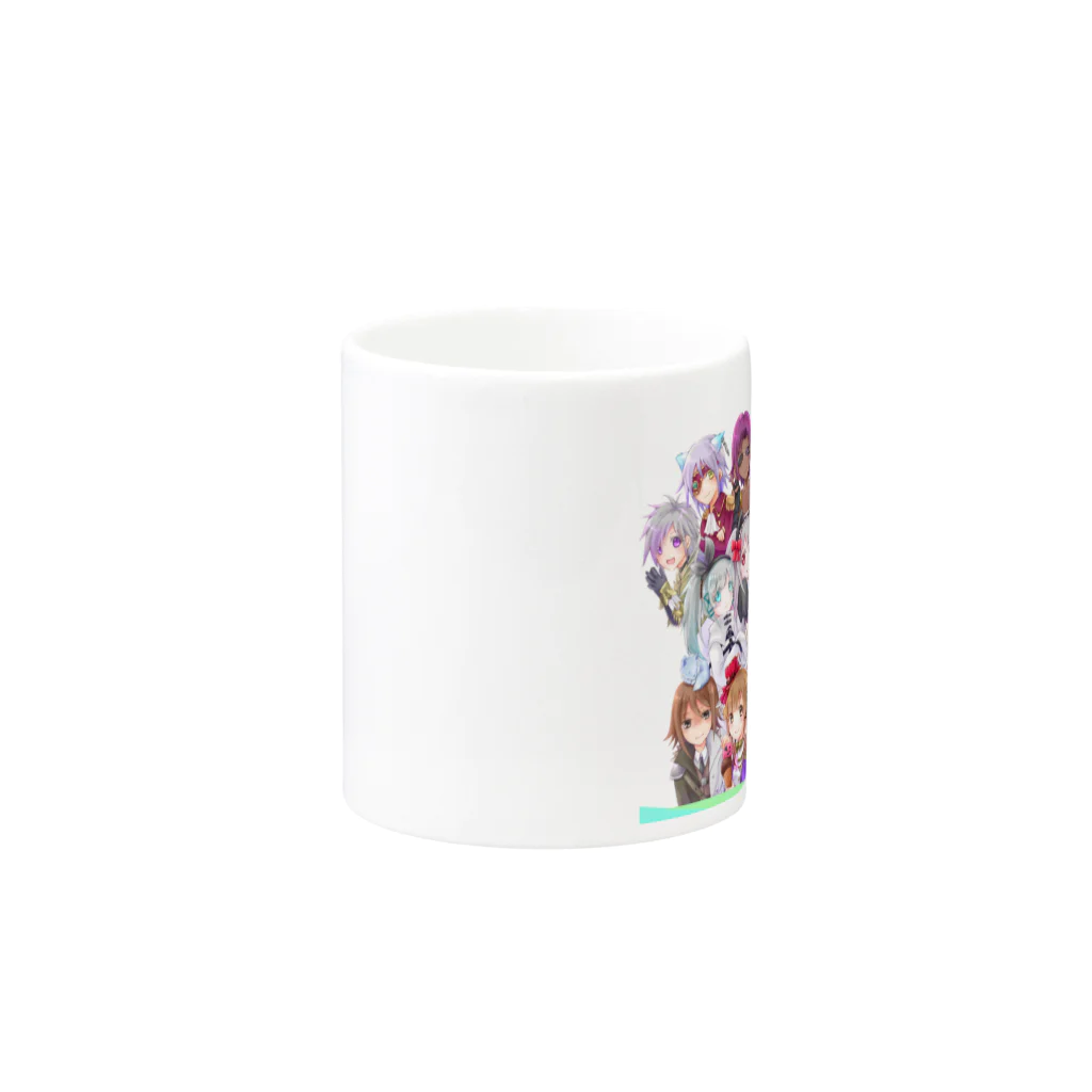 MayDayのこまねこだョ！全員集合 Mug :other side of the handle