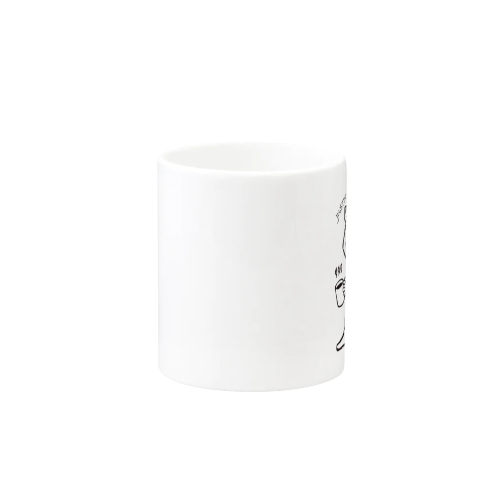 19mile_のJUSTIN COFFEE TOKYO Mug :other side of the handle