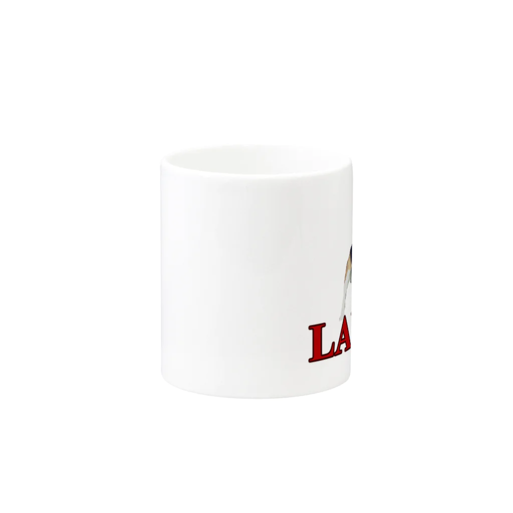 ラルゴのLARGOのビーグル2 Mug :other side of the handle