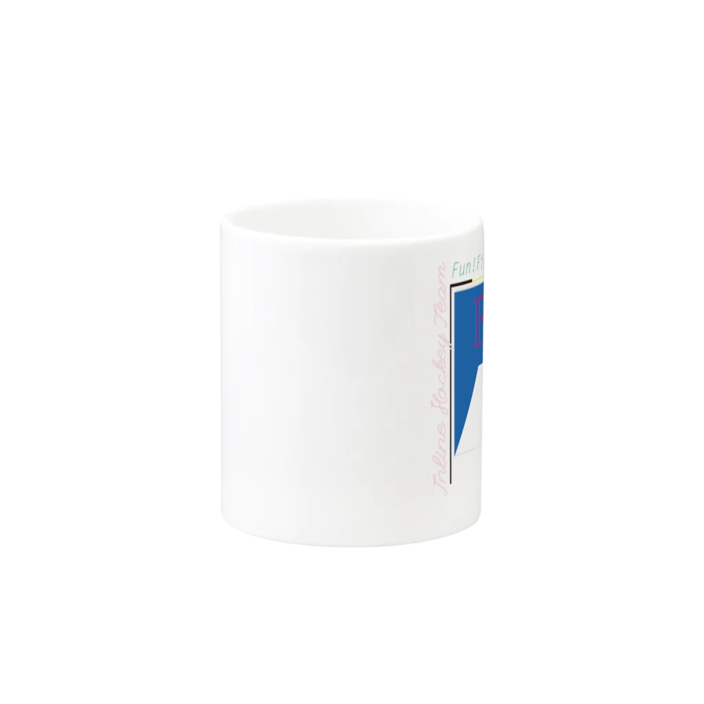 mojappleのＦＲＲ（英語ロゴのみver.） Mug :other side of the handle