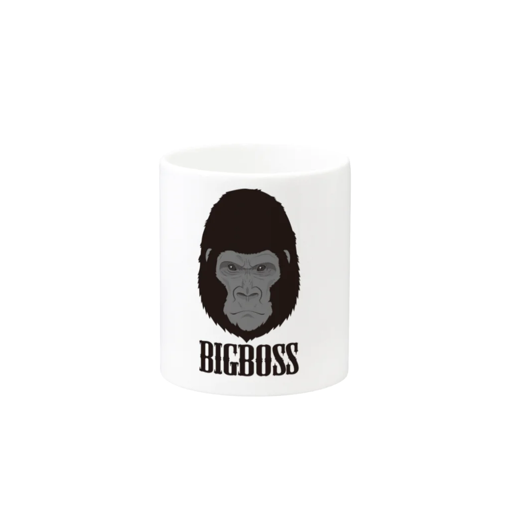 ShrimpgraphicのBIG BOSS Mug :other side of the handle