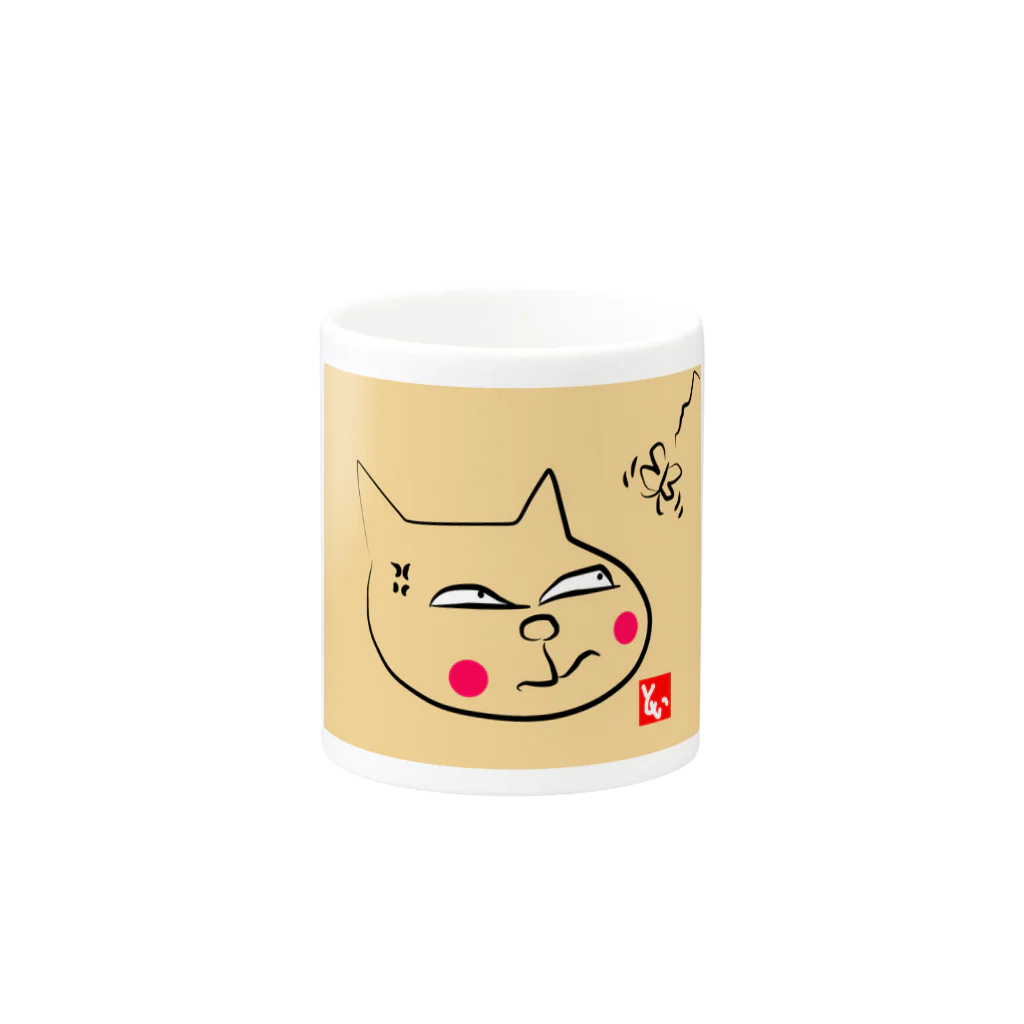 ねこだとしこのやんきーねこモン☆ Mug :other side of the handle