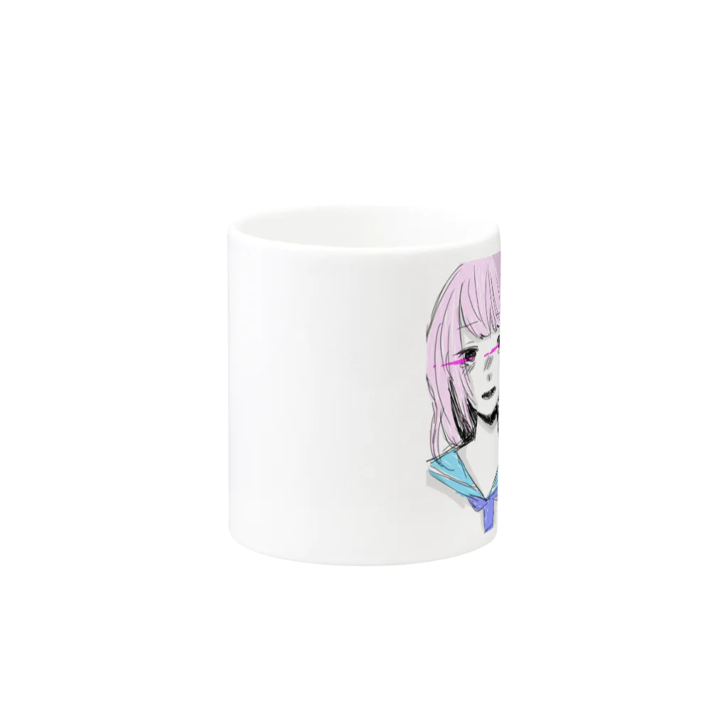 I*Mのイルカの夢でさようなら Mug :other side of the handle