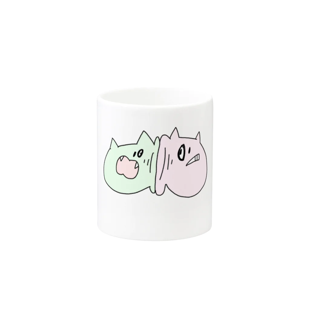 ちびびの怒った勅使河原くん Mug :other side of the handle