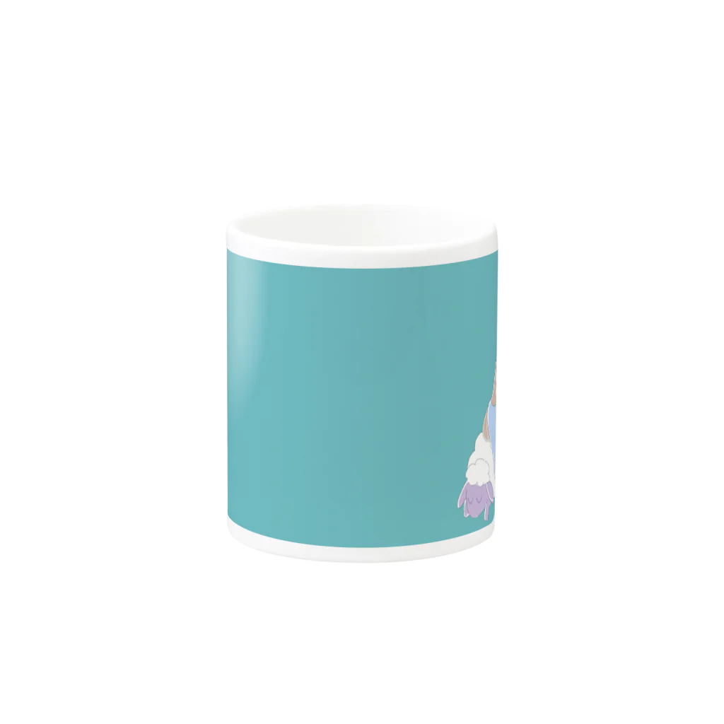 who am I ?のGIRL 3 Mug :other side of the handle