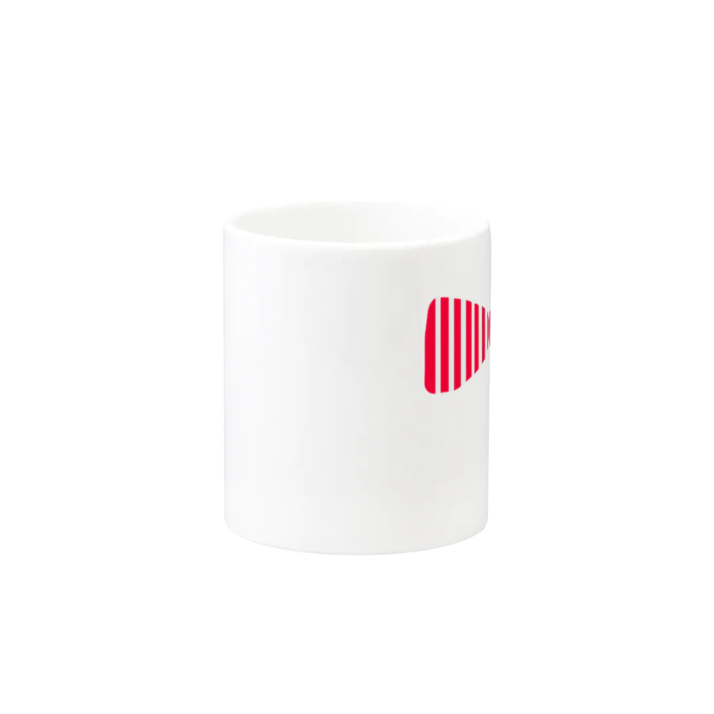 なの蝶ネクタイ Mug :other side of the handle