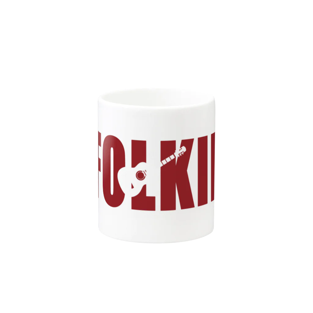 FOLKIEのFOLKIEマグカップ Mug :other side of the handle