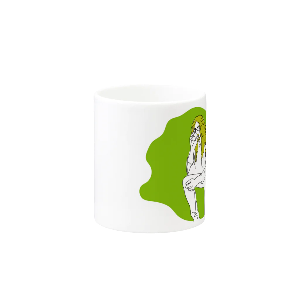 じーくんのリアルジンクさん Mug :other side of the handle