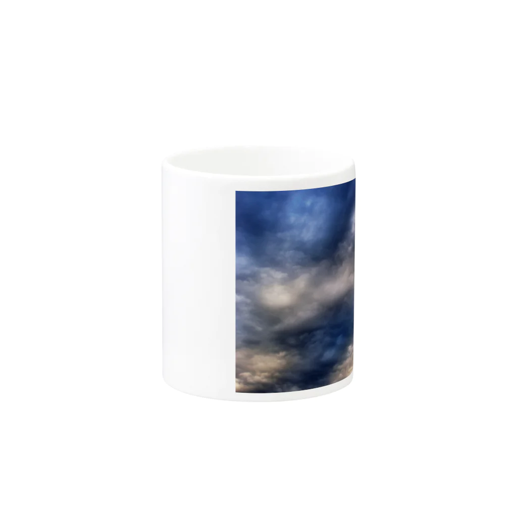 hiroki-naraの荒れる空　DATA_P_143　sky Mug :other side of the handle