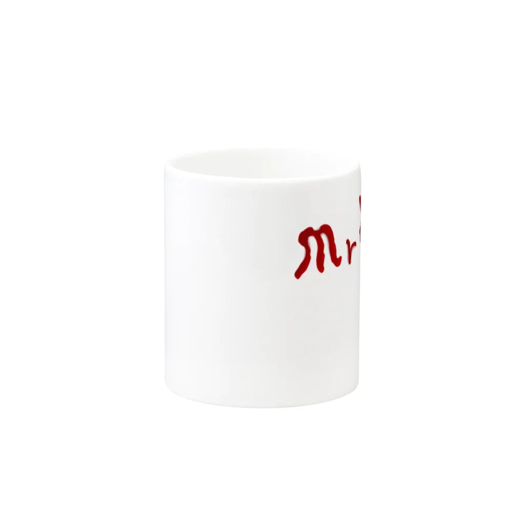 Yugo KatoのDining message Mug :other side of the handle