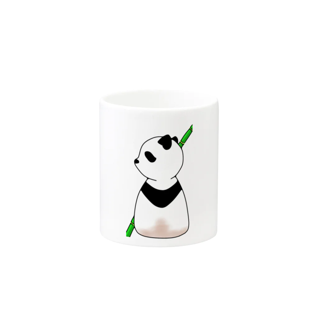 🐼なご🐼のフリーズパンダ Mug :other side of the handle