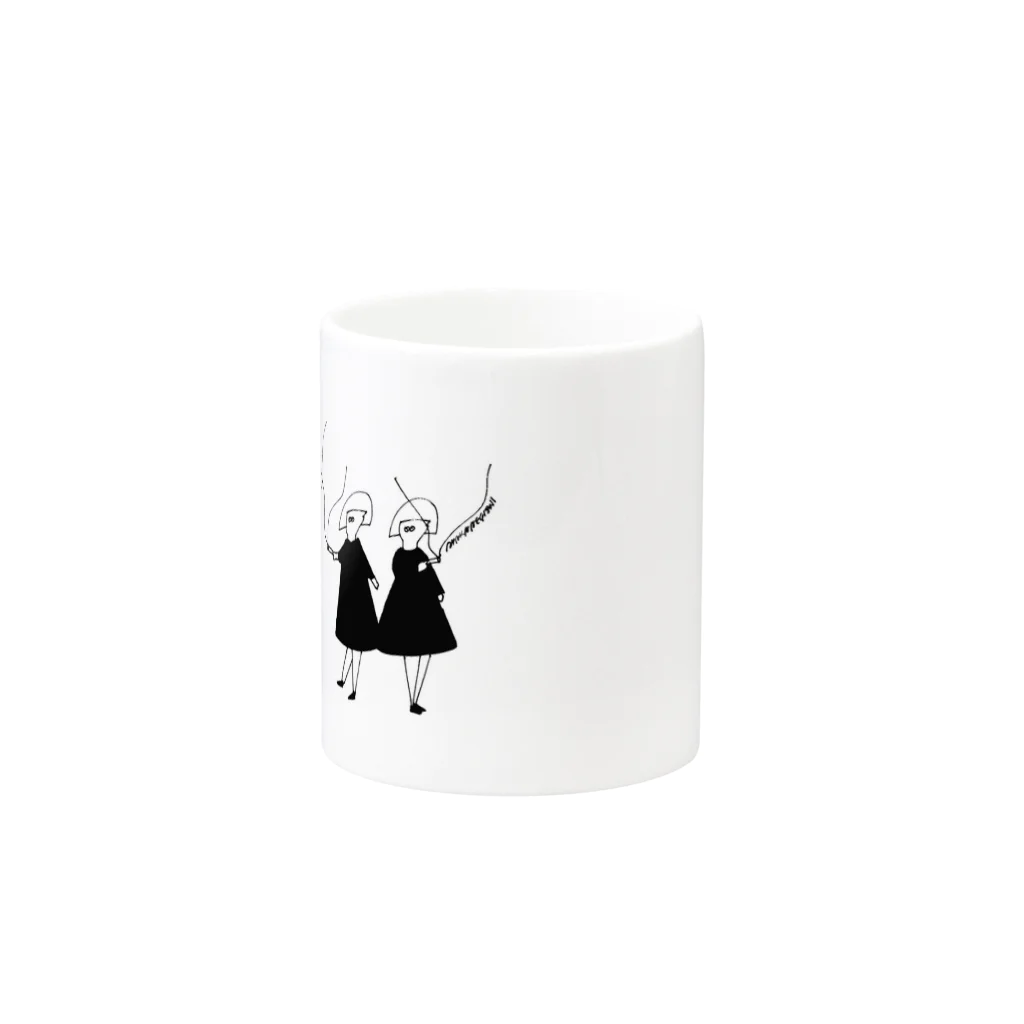 ayakanegishiのsmoker Mug :other side of the handle