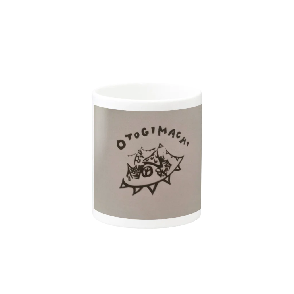 早川商店のおとぎ町 Mug :other side of the handle