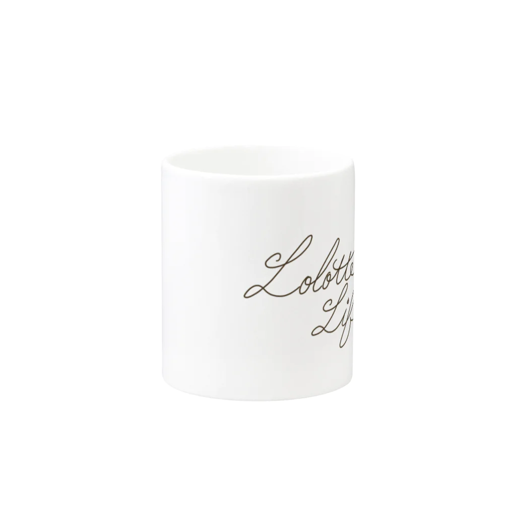 RYo（イラストレーター）のLolotteLife公式グッズ Mug :other side of the handle