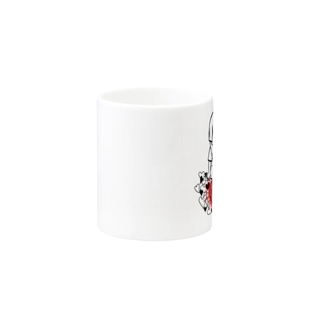 MushrooMのホンモノヲサガシテル Mug :other side of the handle