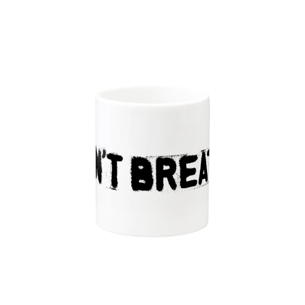 shoppのI CAN'T BREATHE Mug :other side of the handle