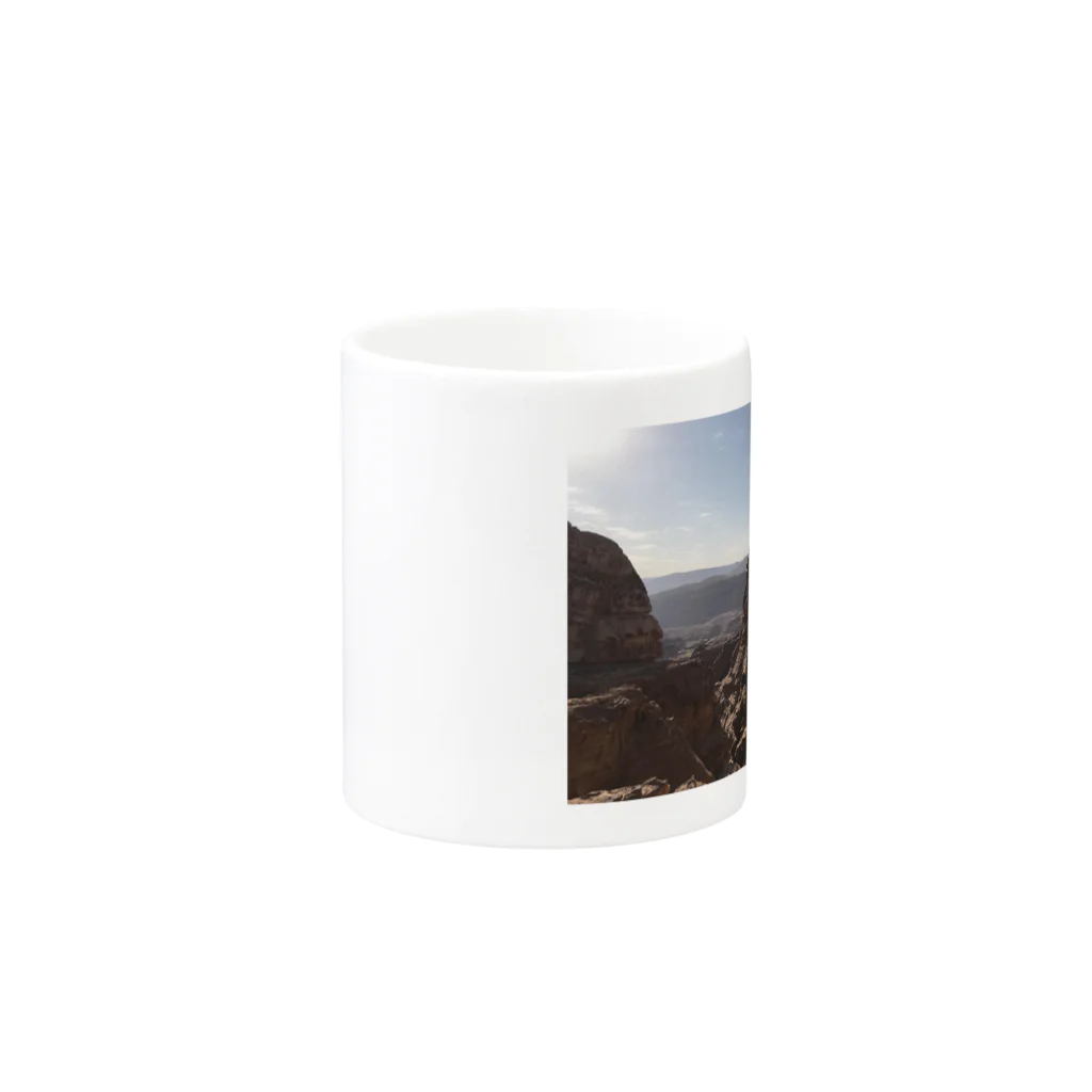 Peacehouseのペトラ遺跡 Mug :other side of the handle