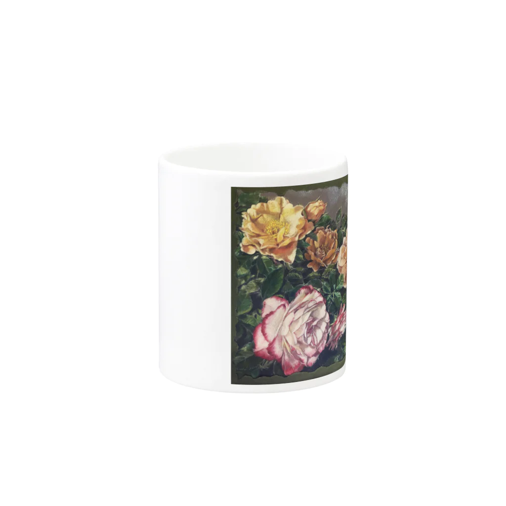 BouqueTのbouquet Mug :other side of the handle