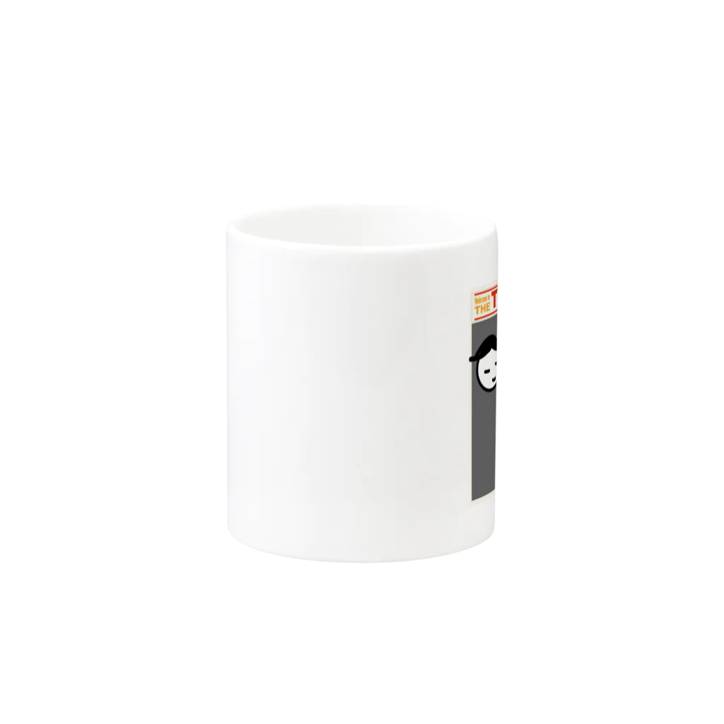 Kekyo & Yoritan RECORDSのTHE TYNC land Mug :other side of the handle