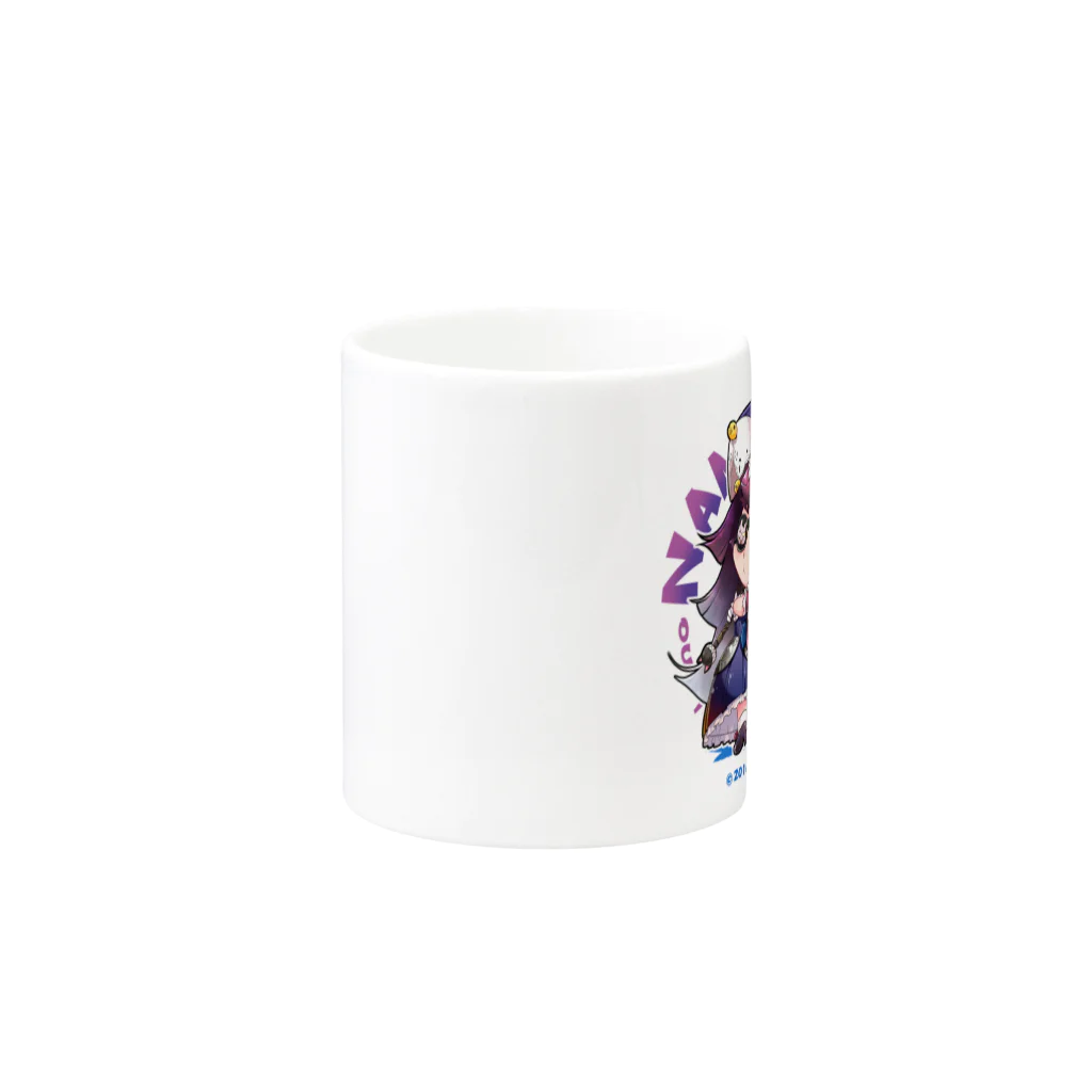 UKANODESIGNWORKSの「なめゴス」TYPE-1 Mug :other side of the handle