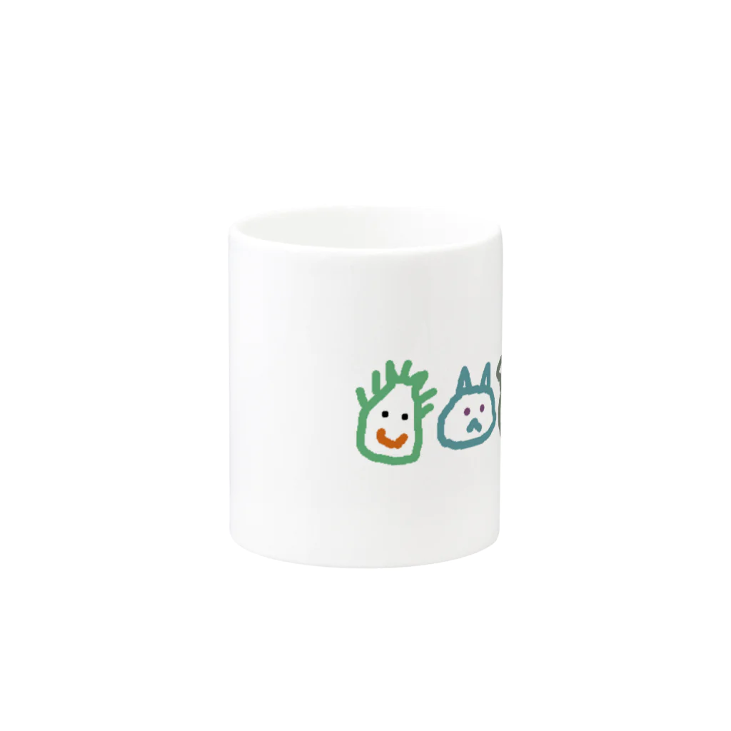 猫時間のなかよし Mug :other side of the handle