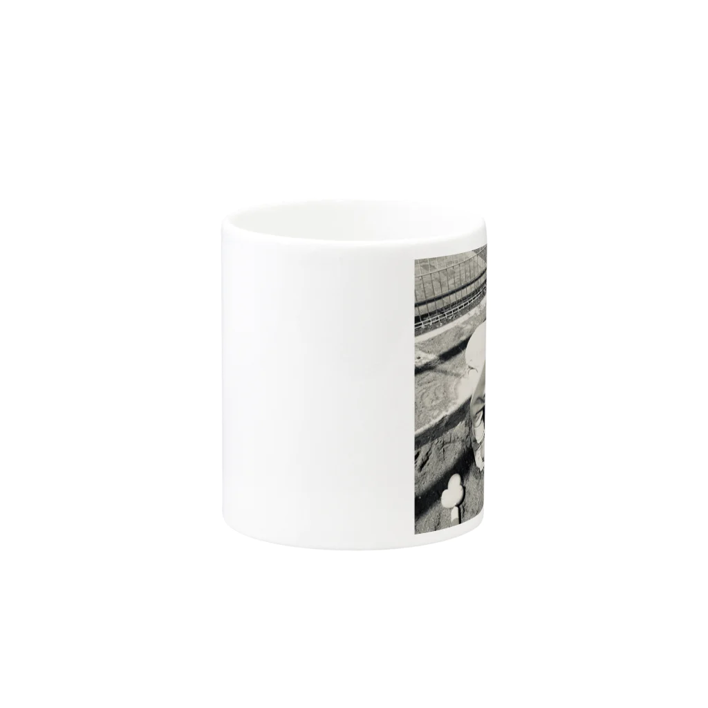 maru11の砂場遊び Mug :other side of the handle