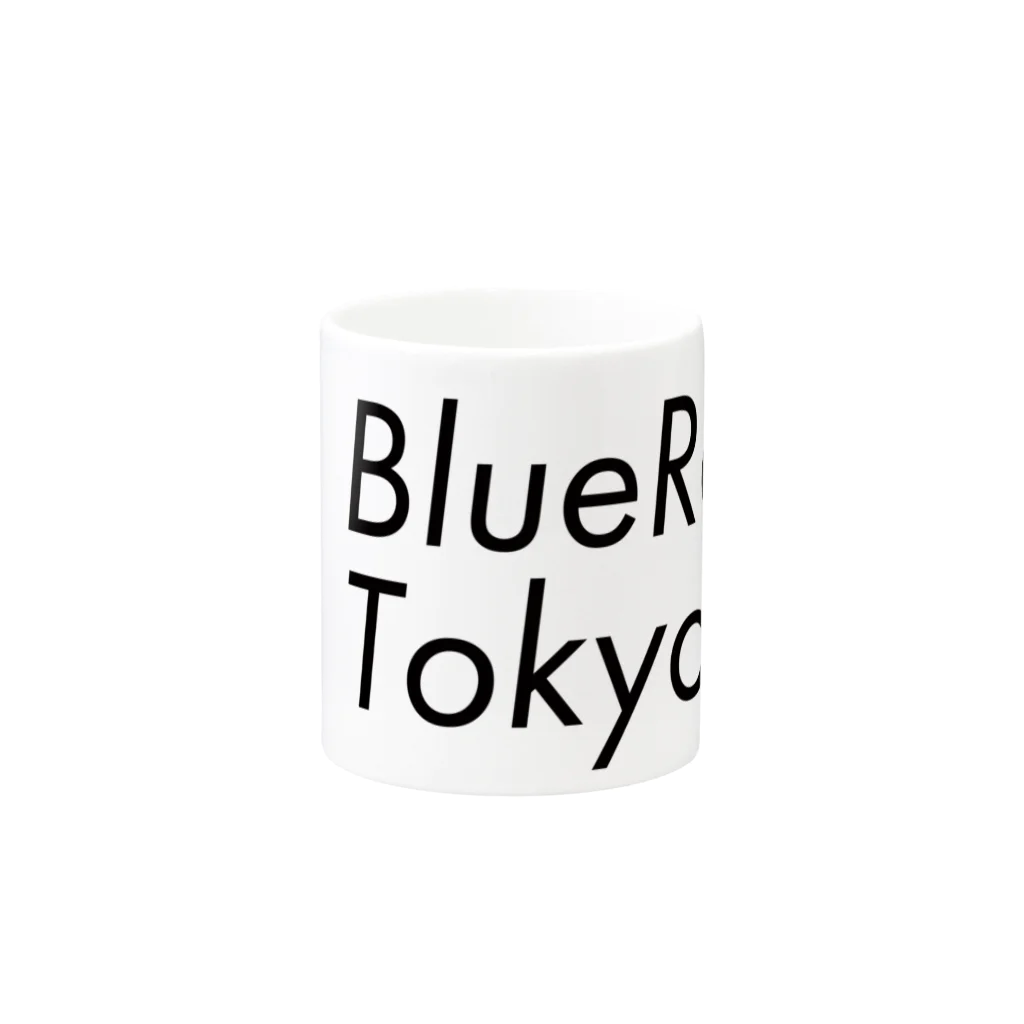 kumiconaShopのBlueRedTokyo 青赤東京 マグカップの取っ手の反対面