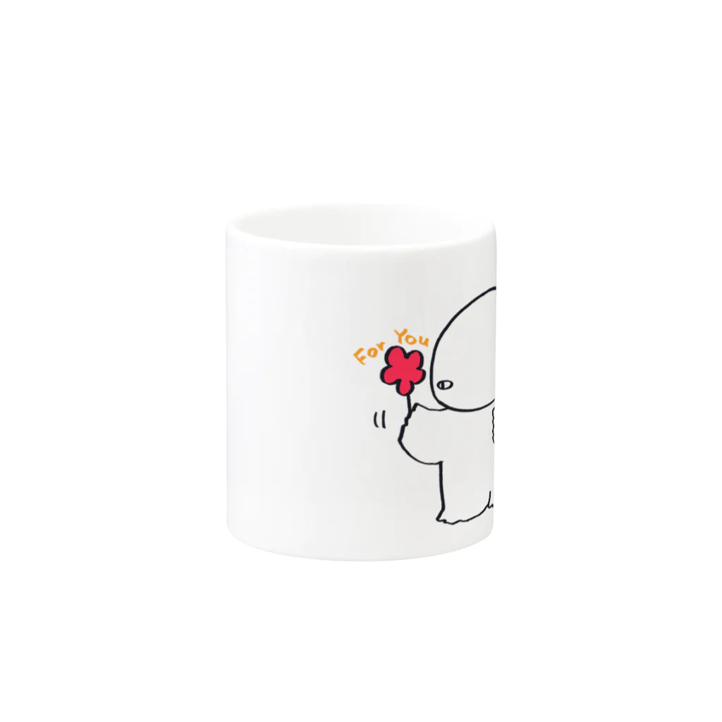 🍓塩野ネリコ🍓のオオサンショウウオ(For You) Mug :other side of the handle