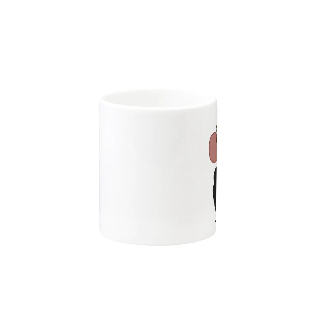 やぎ⋆°｡✩のいちおうメンフクロウ Mug :other side of the handle