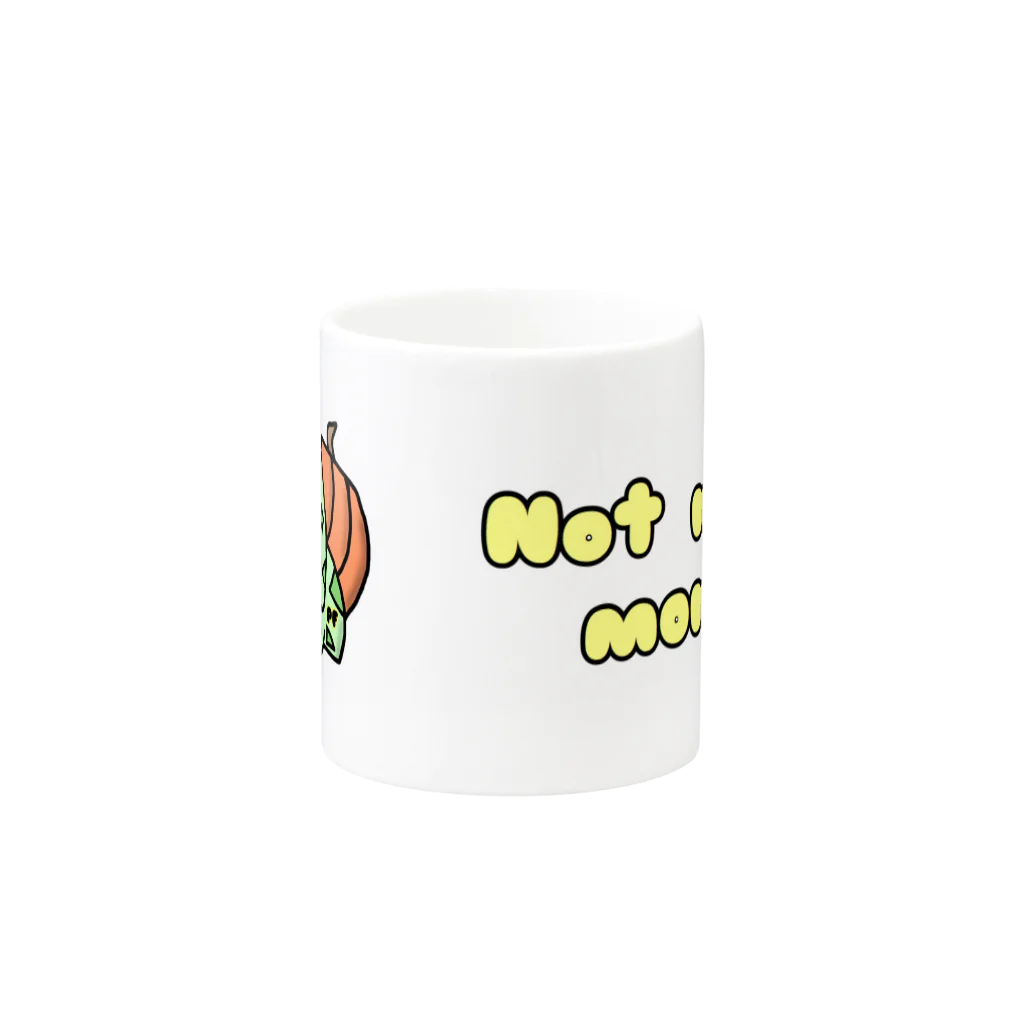 ポンプキン🎃【ポンプRoom】🐾のネコだねちゃん Mug :other side of the handle