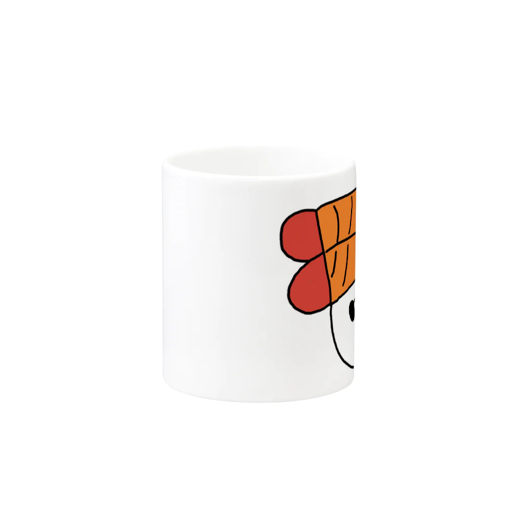 OINOBのえびたん Mug :other side of the handle