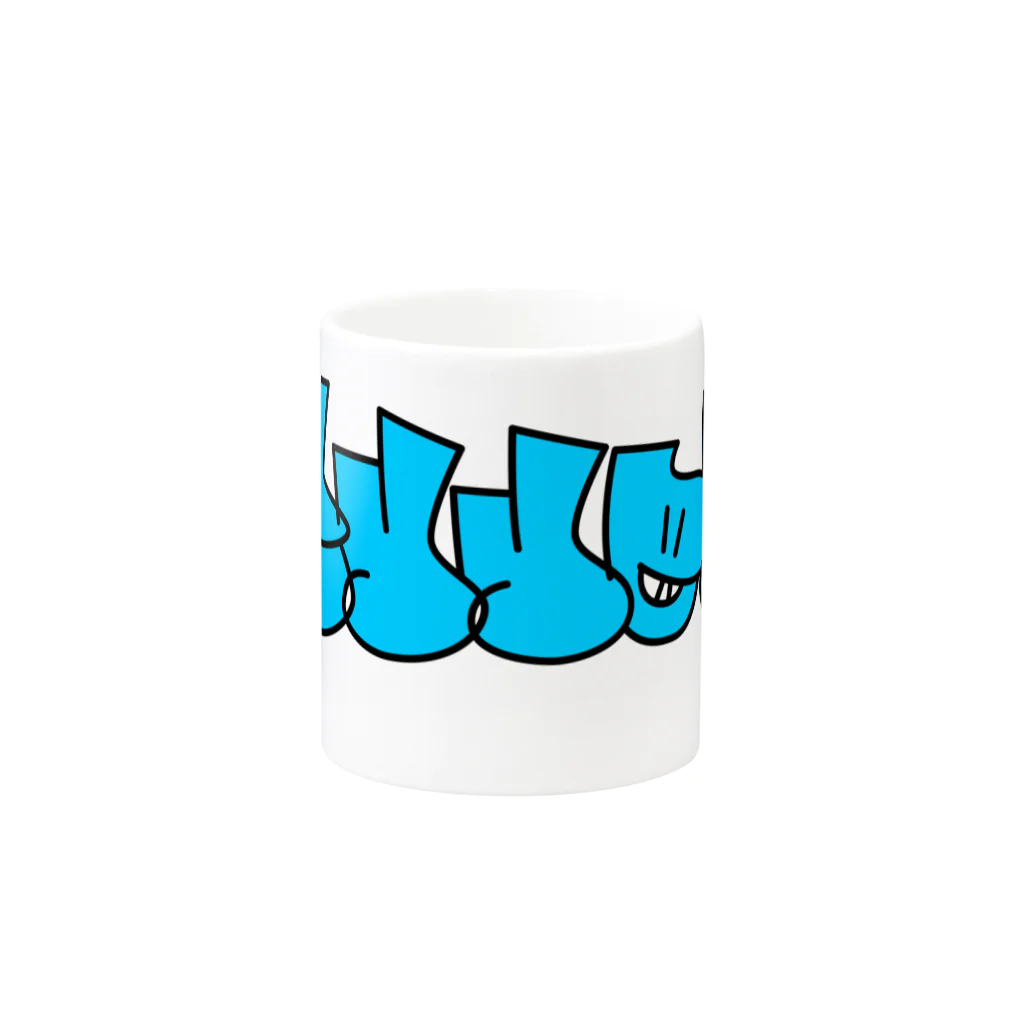 akkeyのショップのakkey マグカップ Mug :other side of the handle