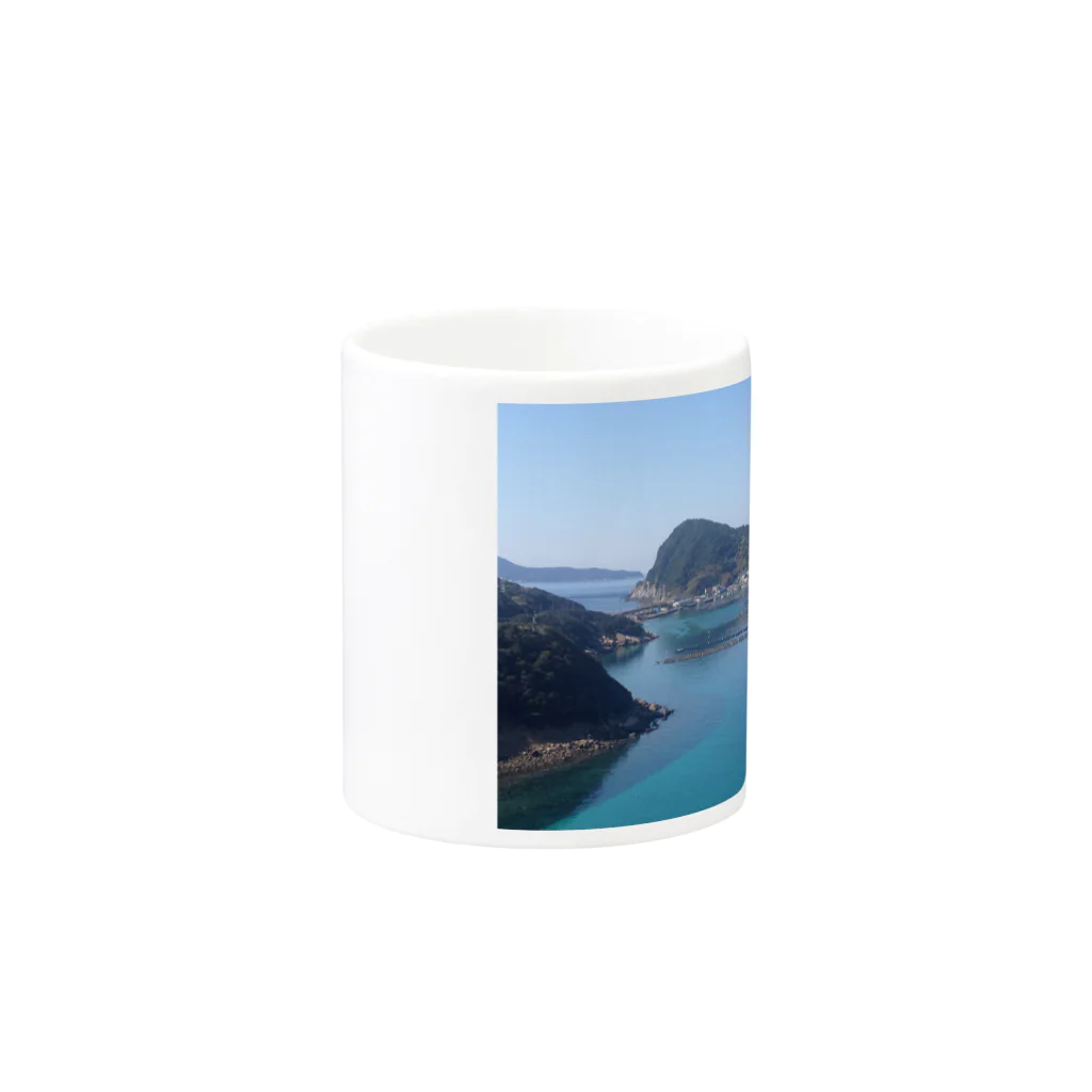 granadaの自然豊富な島と海と緑と… Mug :other side of the handle