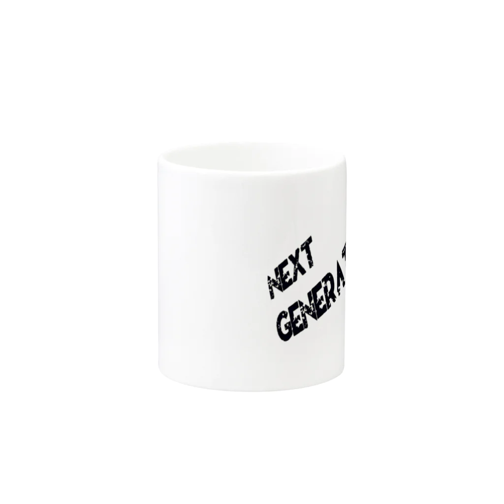 Nextg Shopのマグカップ Mug :other side of the handle