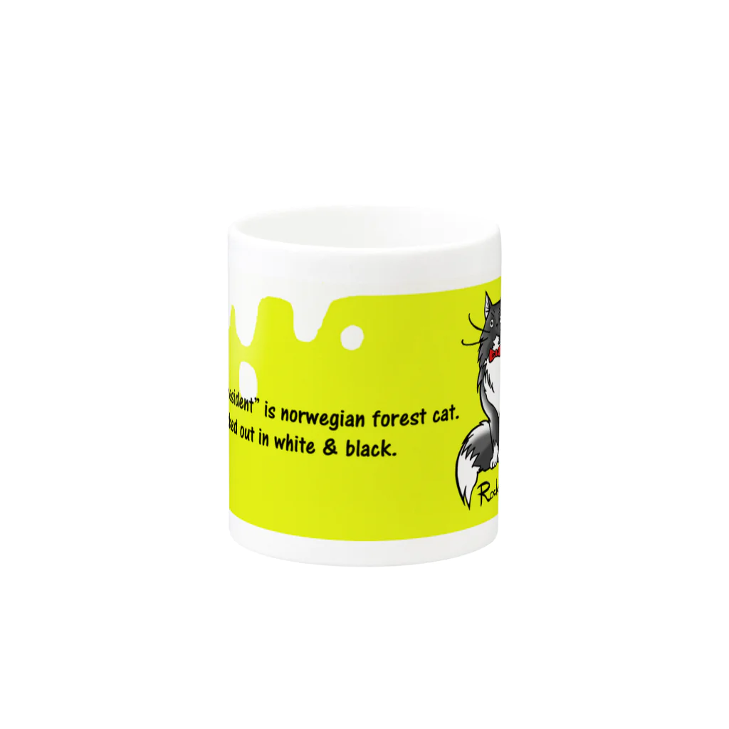 CAT-FREEKのRock Mug :other side of the handle