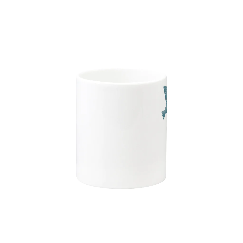OW STOREの鳥と卵 Mug :other side of the handle