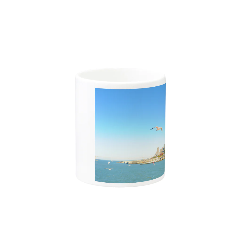 summer photographのSAN FRANCISCO Mug :other side of the handle