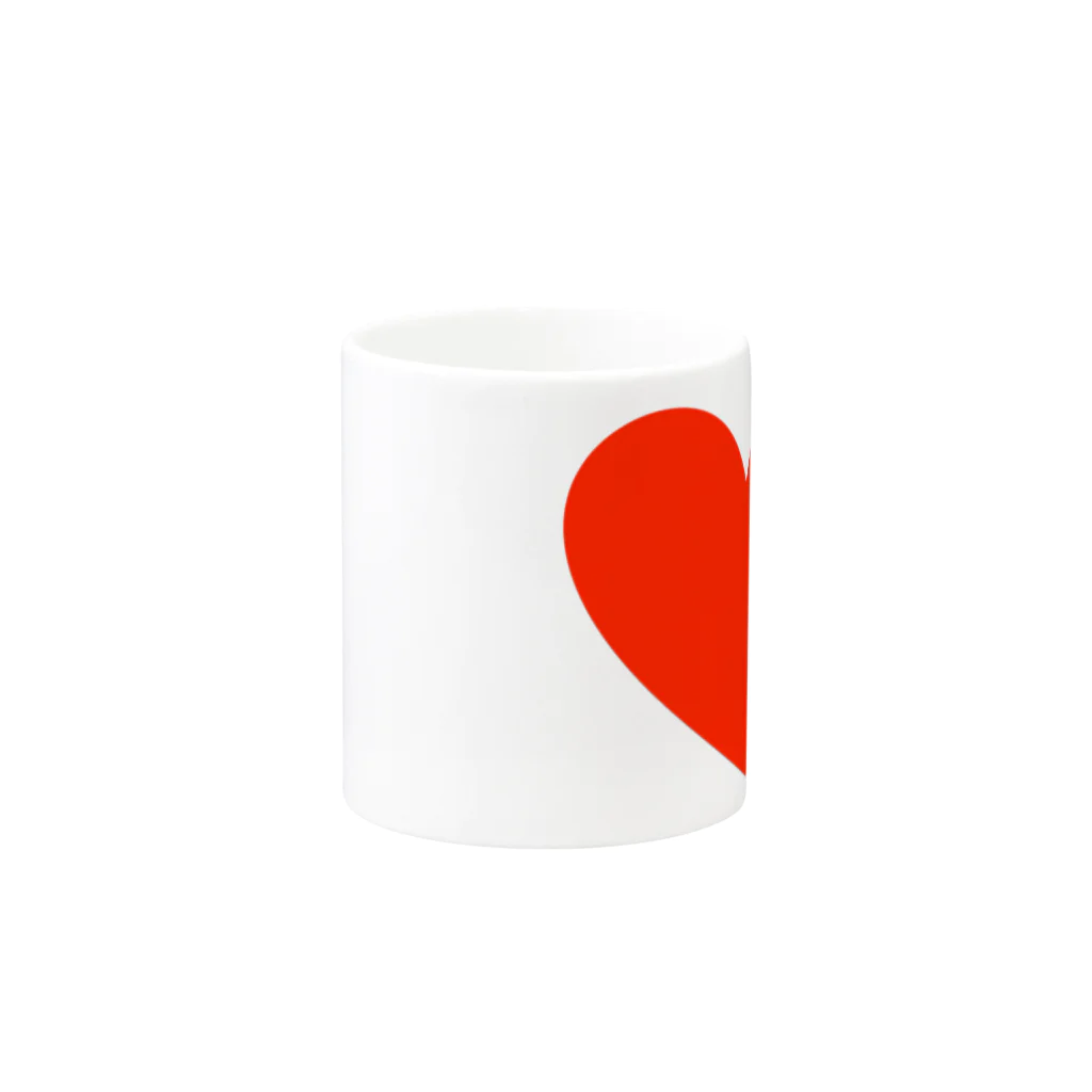 Divaのでっかいハート Mug :other side of the handle