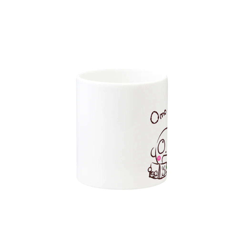 Sachiのおもしろいよくん Mug :other side of the handle