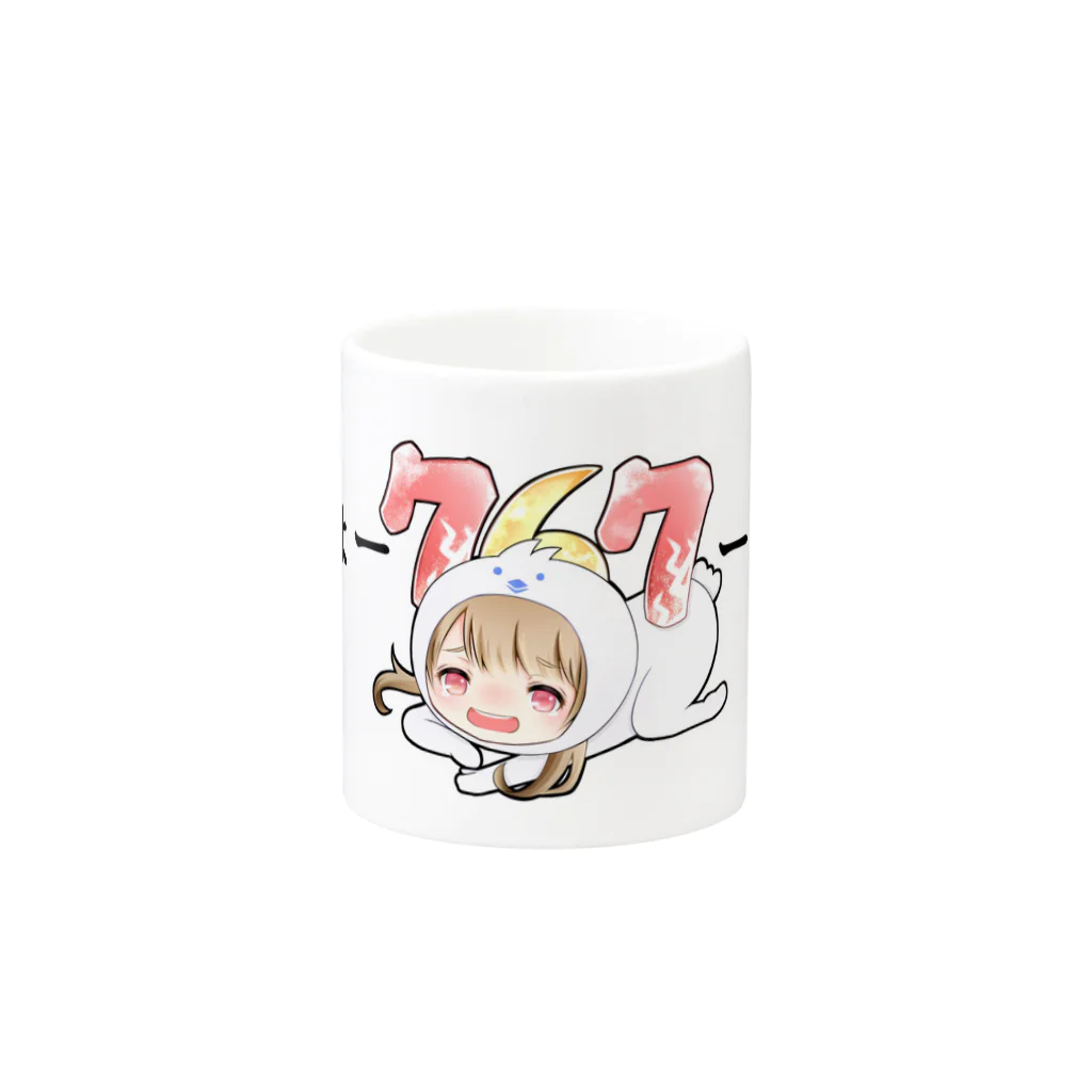 ପ✩ଓさおりんのむりょーーく！ Mug :other side of the handle