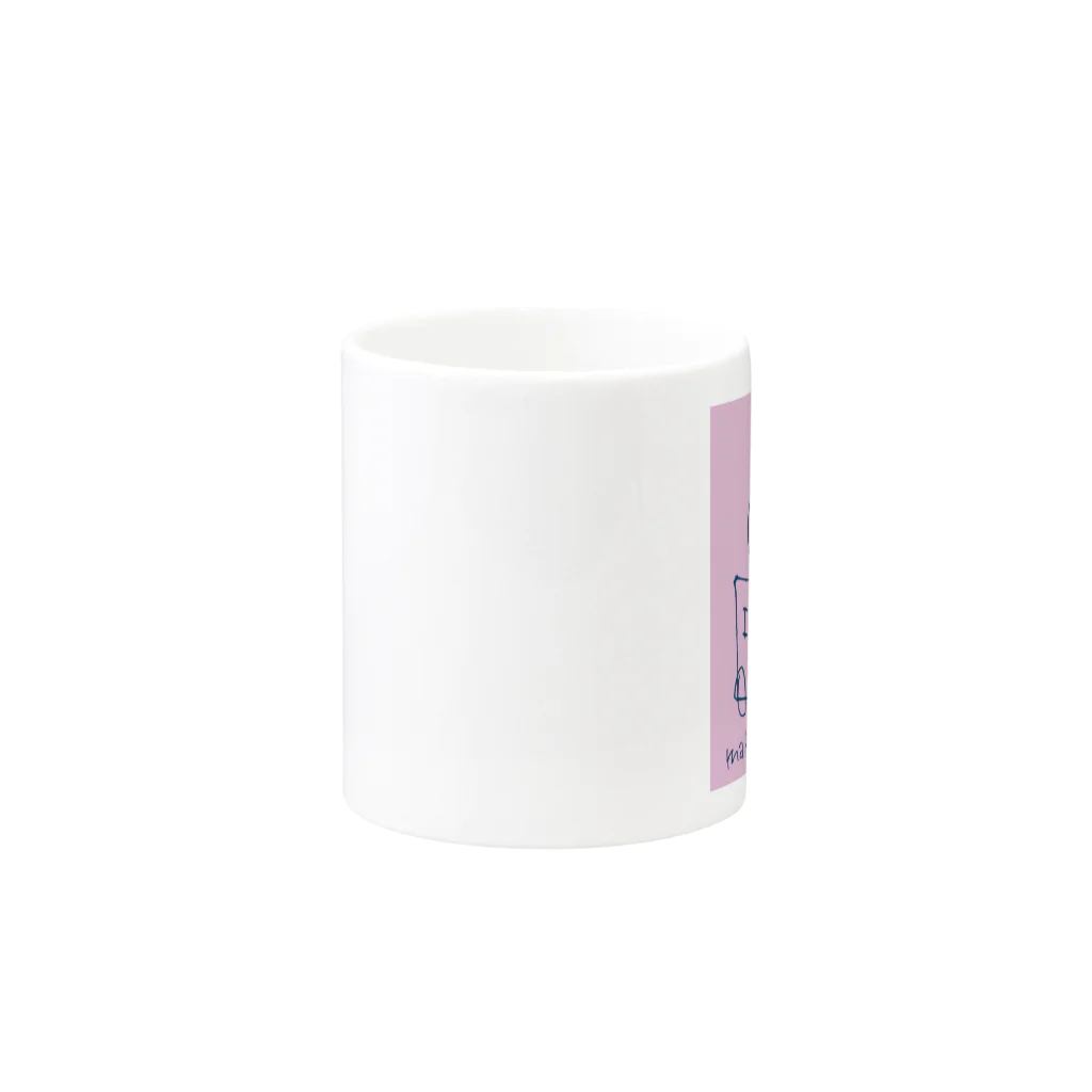 続・マキノ槇ぞうの10th anniversary gpink Mug :other side of the handle