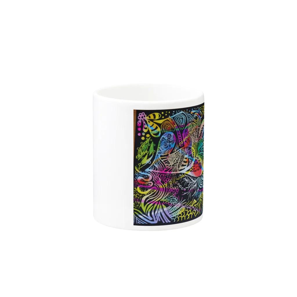 Chichichiの海の中のDream Mug :other side of the handle