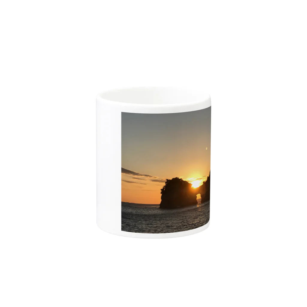 nana05の夕陽 Mug :other side of the handle