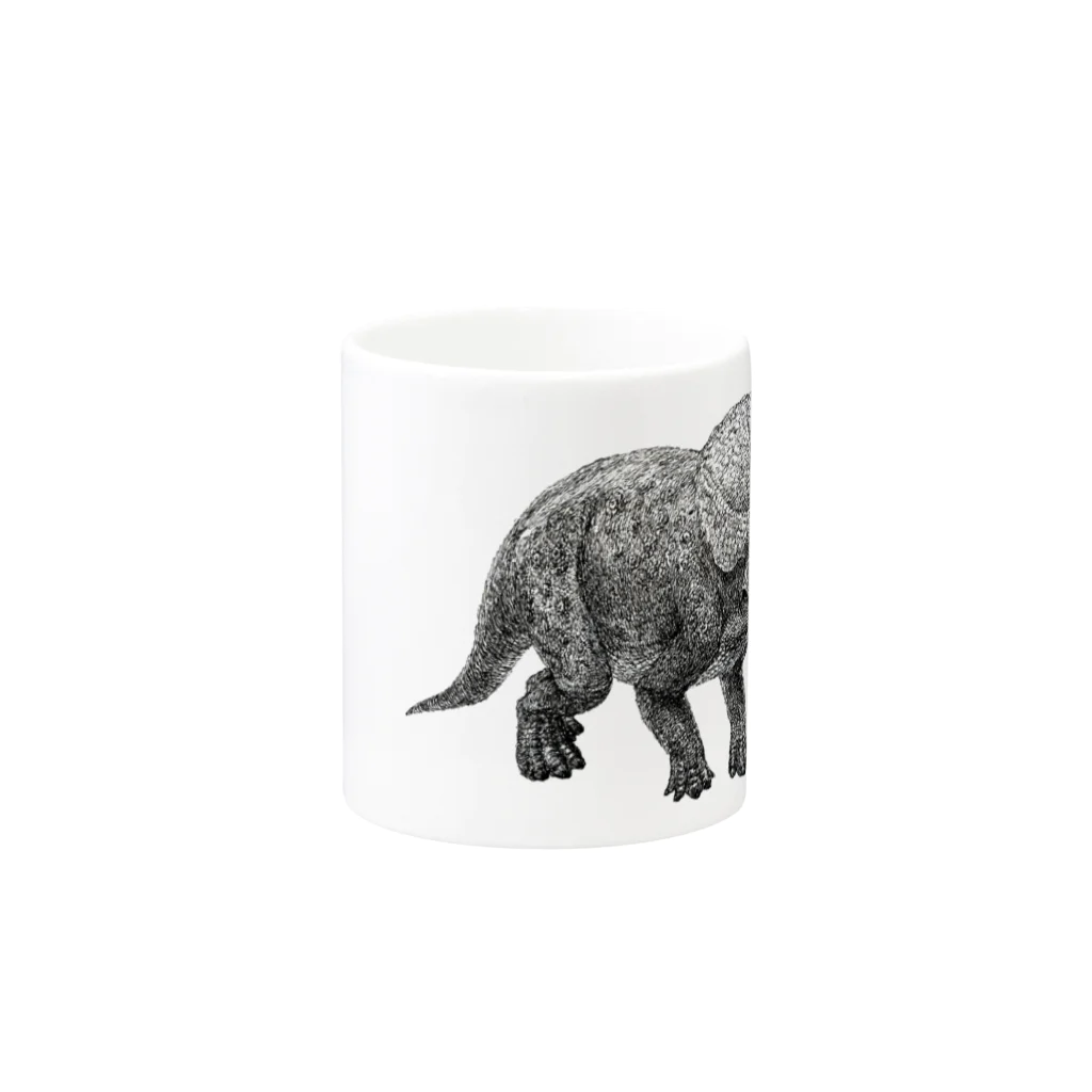 segasworksのTriceratops(drawing) Mug :other side of the handle