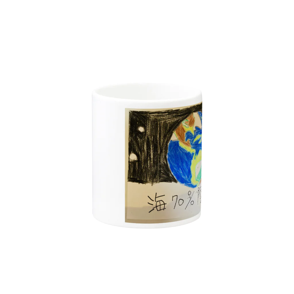 kinakoのアース  Mug :other side of the handle