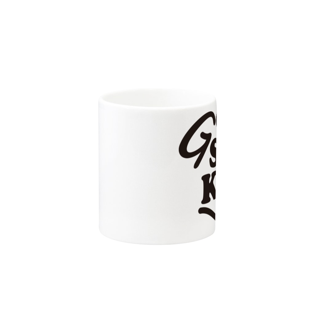 GOOD_SAKEのGOOD SAKE = グッと酒 Mug :other side of the handle