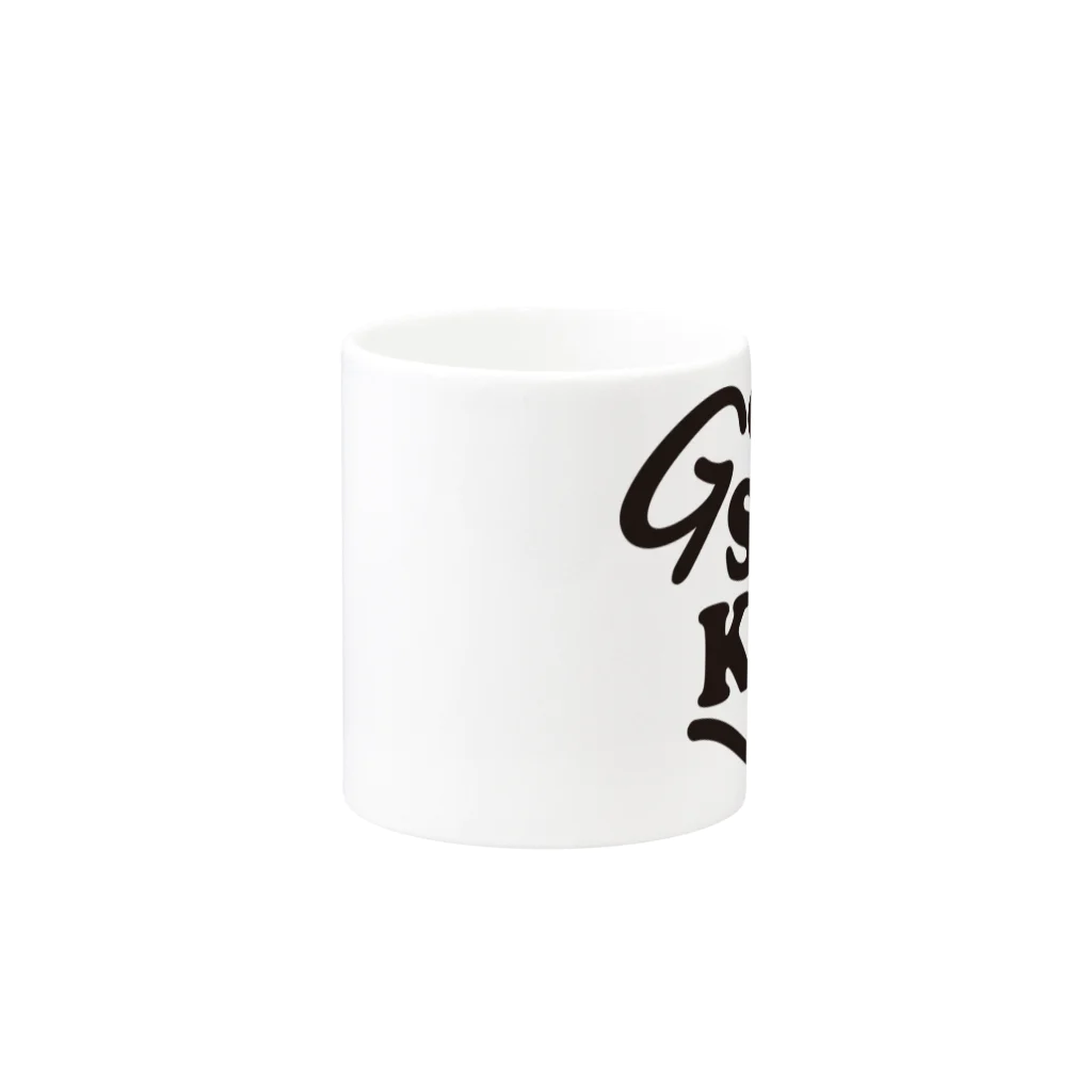 GOOD_SAKEのGOOD SAKE = グッと酒 マグカップの取っ手の反対面